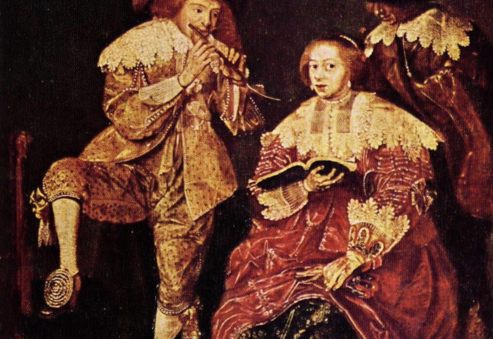 Антони Паламедес. 1601–1673. Дуэт певицы с флейтистом